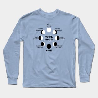 Moon Phases Long Sleeve T-Shirt